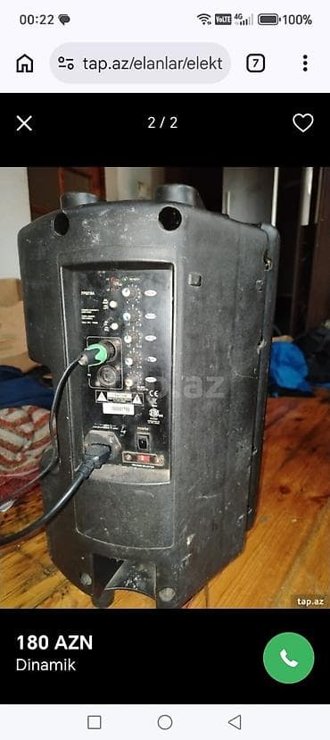 Усилители: Aktiv səsgücləndirici (PA speaker) - Model panelində FPB215A qeyd — 2