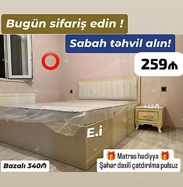 taxt doseyi: İkinəfərlik çarpayı, Tumba, Yeni — 1