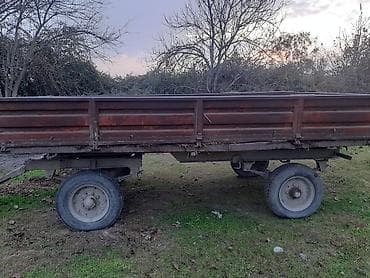 Kənd təsərrüfatı üçün ikioxlu traktor qoşqusu - Korpus: Tamamilə — 2