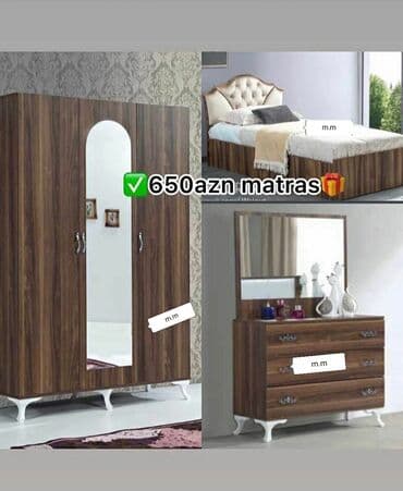 tuba: İkinəfərlik çarpayı, 2 tumba, Azərbaycan, Yeni — 7