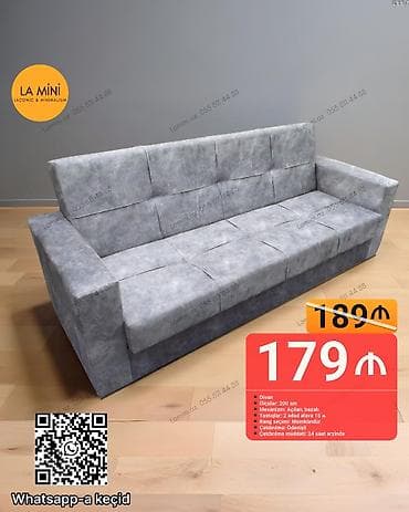 Divan, Açılan, Bazalı, Ödənişli çatdırılma