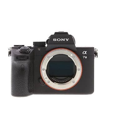 Sony α7 III (A7 III) tam kadr güzgüsüz fotoaparat gövdəsi - 24.2 MP
