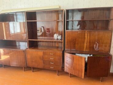 стильная прихожая мебель: Açılan, 6 qapı Düz dolab, Stenka — 1