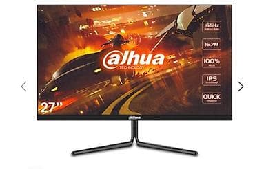 oyun kompüterləri: Dahua 23.8" IPS monitor - Ekran: 23.8 düym, IPS panel - Çözünürlük — 10