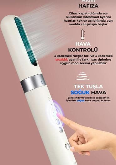 motorlar: PiranTech çoxfunksiyalı saç qurudan və formalaşdıran set Texniki — 3