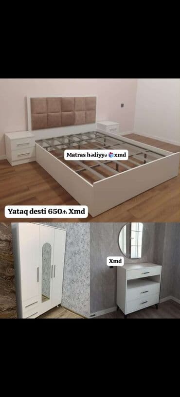 мебель для прихожей: Təknəfərlik çarpayı, Dolab — 5