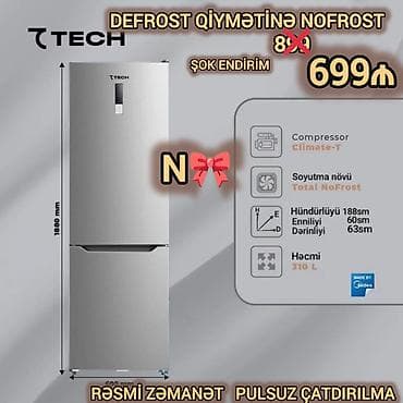 utu alti: Satılır: Birbaşa depodan soyuducu • Brend: TTECH • Soyutma növü — 1