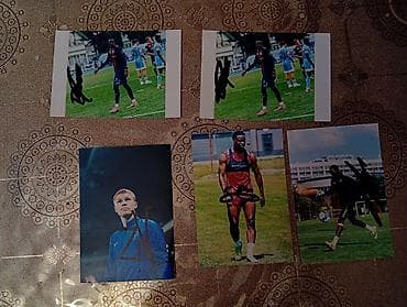 Kolleksiya: futbolçuların imzalı fotoları və kartları — 4