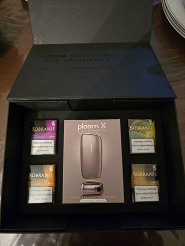 narkotik duxu: Ploom X Advanced Gold Qızdırılan tütün texnologiyası Bir şarj ilə 20 — 6