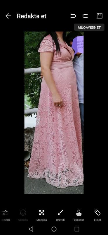 don modelleri 2024: İyul ayinda alinib cemi 2.3 toya geynilib razmer 42 beden ölcüsüdü — 1