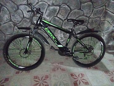 real gitara: BMX GTX dağ velosipedi - Rəng: qara-yaşıl dizayn, çərçivə və təkər — 3