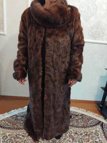 женские шубы из чернобурки: Шуба, XL, цвет - Коричневый — 2