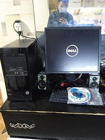 hp 2050 printer: Komputer seti – HP masaüstü sistem bloku + Dell monitor Tərkibi: - HP — 3