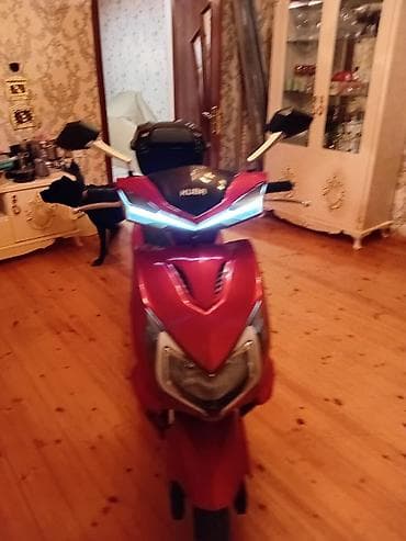 купить самокат в баку: Elektrik skuter – qırmızı rəng - Şəhər içi rahat gediş üçün — 5