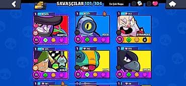 Искусство и коллекционирование: Brawl Stars hesabı – yüksək səviyyəli kolleksiya - Kuboklar: 48 921+ — 3