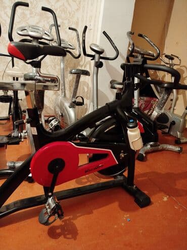 Spinning/velotrenajor – salon və ev üçün - Güclü metal karkas, stabil