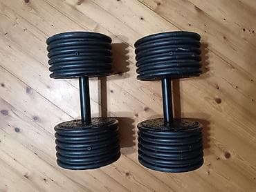 Самокаты: Пластиковые Гантели, Вес: 7 кг, Новый — 1