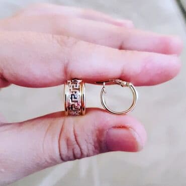 qaş sabitləyici: Sırğa, Versace, Sarı qızıl, 585 Əyar, 226 g — 4