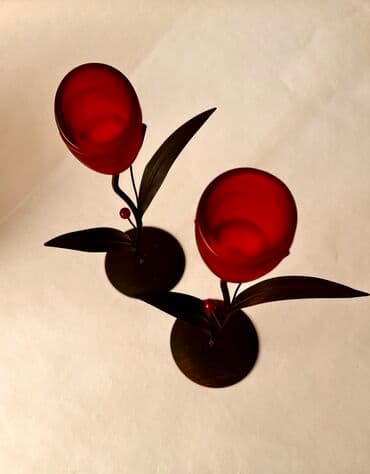 Mətbəx aksesuarları: Qədəhlər, rəng - Qırmızı — 3