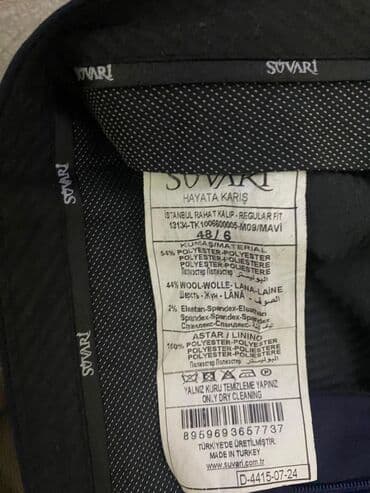 göy rəngli kişi cemperləri: Suvaridən kostum .tezə kimi bir defe geyinilib.Eynine olmur artiq — 3