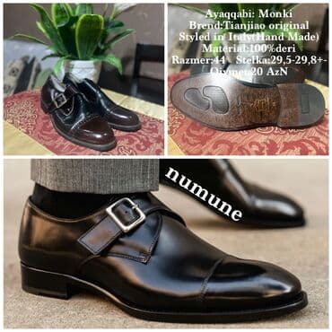 черные мужские мокасины: Ayaqqabi: Monki Brend:Tianjiao original Styled in Italy(Hand Made) — 1