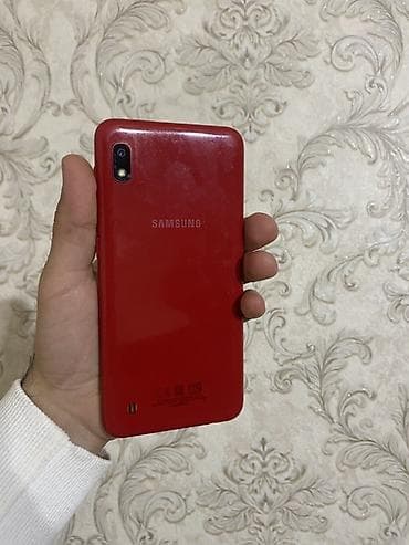 ucuz ikinci el telefon: Samsung Galaxy A10, 32 GB, rəng - Qırmızı, İki sim kartlı — 1