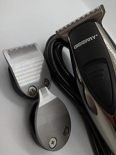 7d: Geemy 830 Təsviri: Birbaşa şəbəkə ilə kişilər üçün Trimmer dəsti 3in1 — 10