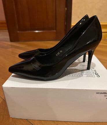 dikdaban: Tuflilər, Ölçü: 40, rəng - Qara, Yeni — 1