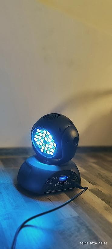 Hərəkətli başlıq LED səhnə işığı (Moving Head) cut satilir 300 azn - — 3