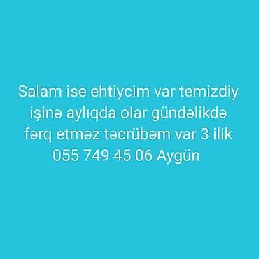 Təmizlik | Mənzillər | Gündəlik təmizlik