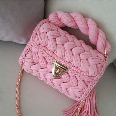 qaşlı canta: Çantalar toxumalar — 4