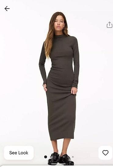 Şəxsi əşyalar: Gündəlik don, Midi, PULL&BEAR, XS — 1