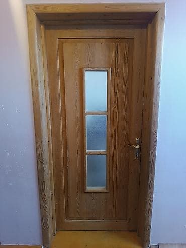 otag gapisi: Ağac daxili qapılar dəsti - Material: təbii taxta (ağac toxuması — 1