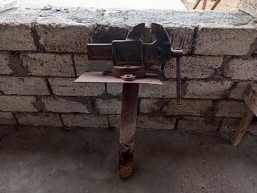 Паяльники: Metall üçün dəzgah sıxacı (qısqac) – dayaq borusu və bərkidici — 1