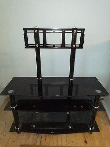 İşlənmiş, Düz TV altlığı, Polkalı, Şüşəli