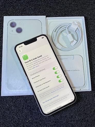13 iphone: IPhone 13, 128 GB, Ağ, Zəmanət, Kredit, Simsiz şarj — 5