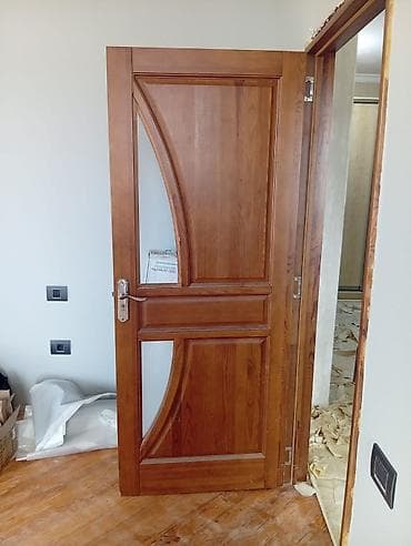 Taxta otaq qapısı – klassik və müasir dizaynın sintezi - Material