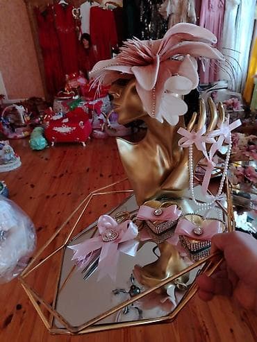 Оборудование для мойки: Gəlinlik və nişan aksessuarları üçün dekorativ vitrin dəsti - — 7