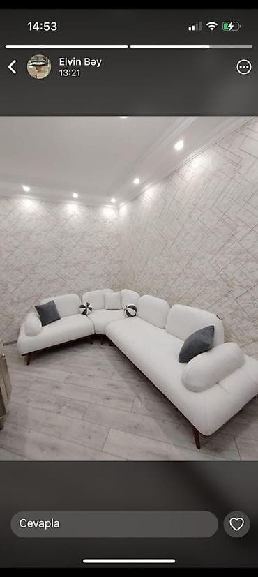 kuxna usdolu: Mətbəx üçün, Açılmayan, Dördbucaq masa, 6 stul — 4