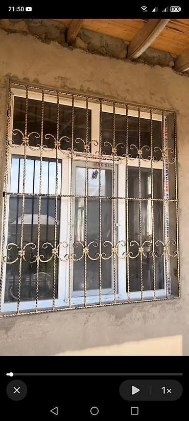 Təmir və tikinti: Məhsul: Dəmir barmaqlıqlar və məhəccərlər (pəncərə və balkon üçün) — 10
