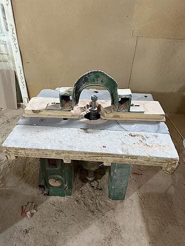 kohnə taxta: Ağac emalı üçün frez dəzgahı (stolüstü şpindelli frezer) — 4