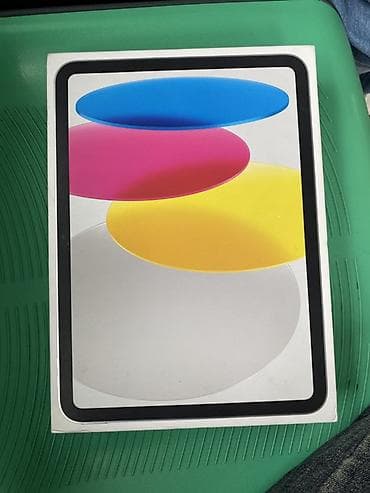 ipad planset: Apple iPad A16 planşet 4 ay işlenib. - Yaddaş: 128GB - Pil: 100% - — 1
