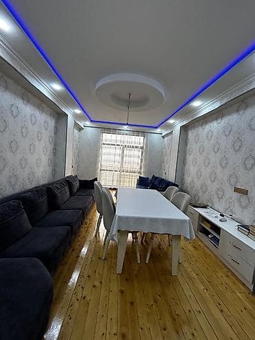 ev alqi satqisi kirayesi: 3 otaqlı mənzil – geniş zal, ayrı mətbəx, hamam/tualet və dəhliz — 1