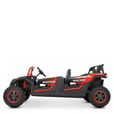 maşınlar uşaq üçün: Uşaq elektrik avtomobili Jeep BambiEL-3 Buggy, dördyerlik, qırmızı 4 — 8