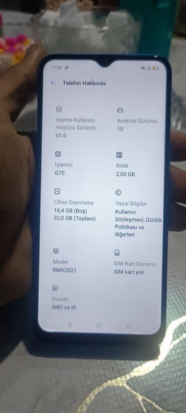 realme gt master: Realme C3, 32 GB, rəng - Mavi, İki sim kartlı — 8
