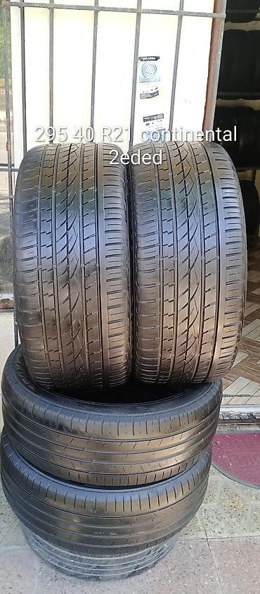 canqan avtomobili: İşlənmiş Şin Continental 295 / 40 / R 21 — 1