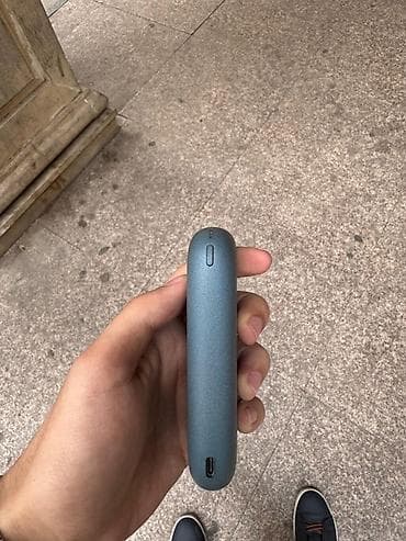 elektron qelyan satisi: IQOS elektron tütün qızdırma cihazı – göy/mavi tonlarda portativ şarj — 2
