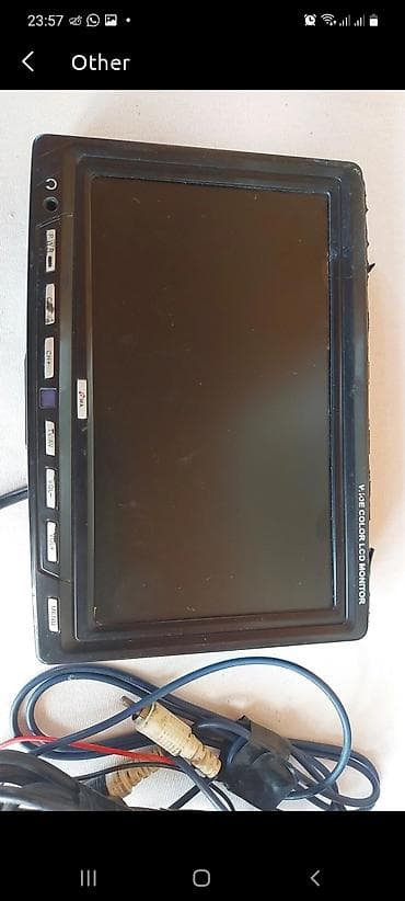 Digər avtoelektronika: Manitor masincun — 1