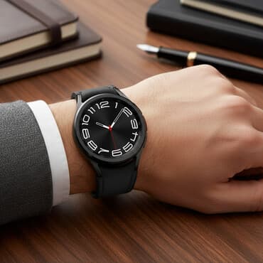 goruntu kamera: İşlənmiş, Smart saat, Samsung, Sensor ekran, rəng - Qara — 2