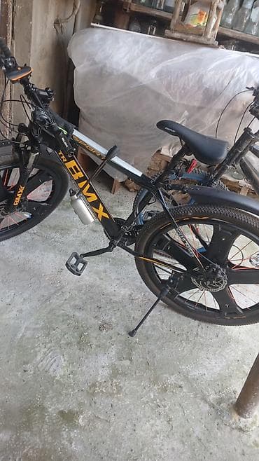 format velosiped: GTR BMX dağ velosipedi - Çərçivə: GTR BMX Sport, qara-ağ-narıncı — 3